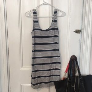 Forever 21 stripes bodycon dress